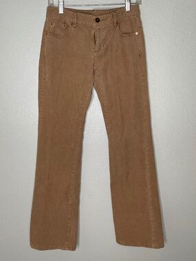 Vintage Y2K Polo jeans co Ralph Lauren corduroy brown boot cut pants size 4